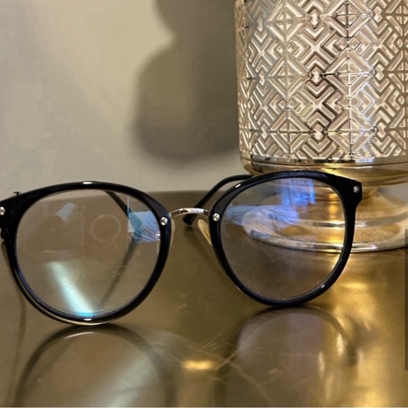 Amazon Blue Light Blocking Glasses, Pack of 2, Black and Gold and Brown Leopard - Picture 7 of 13